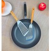KLAQQED Fish Spatula Set for Nonstick Cookware Flexible Metal Fish