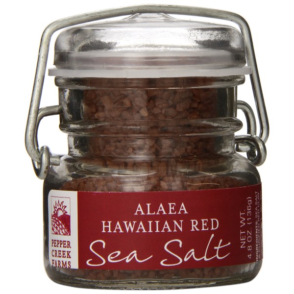 Pepper Creek Farms Sea Salt, Alaea Hawaiian Red, 4.8 Ounce