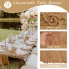 12 Pack 10Ft Cheesecloth Table Runner 35x120 Inch Boho Gauze