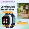 QHBAMD 3 Pack Nylon Watch Bands Compatible with Gabb/Gizmo/SyncUP Smartwatch,