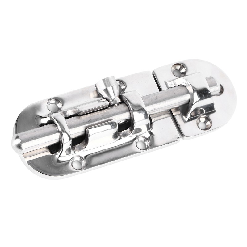 Door Latch Lock 110x38mm 316 Stainless Steel High Accuracy Electrolytic