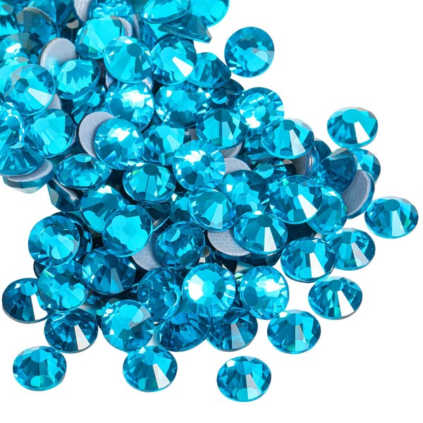 Beadsland Hotfix Rhinestones, 2880pcs Flatback Crystal Rhinestones for Crafts Clothes