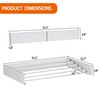 FOCHIER F Laundry Drying Rack Wall Mounted Clothes Drying Rack