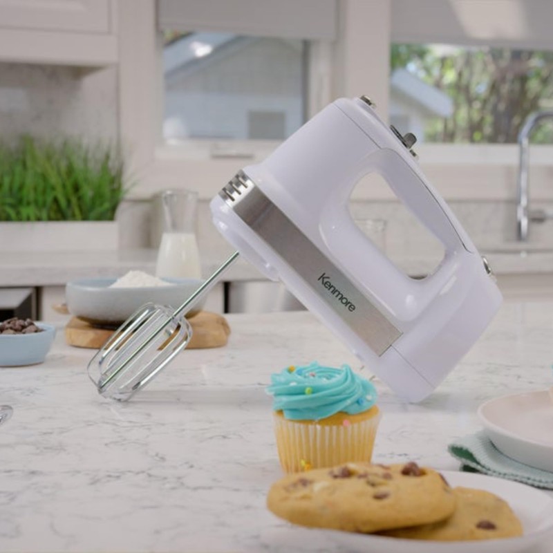 Kenmore Hand Mixer – 5 Speed Handheld Blender, Electric Egg