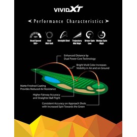 Volvik Germany Pack Matte Golf Balls Vivid 3-Piece Ball