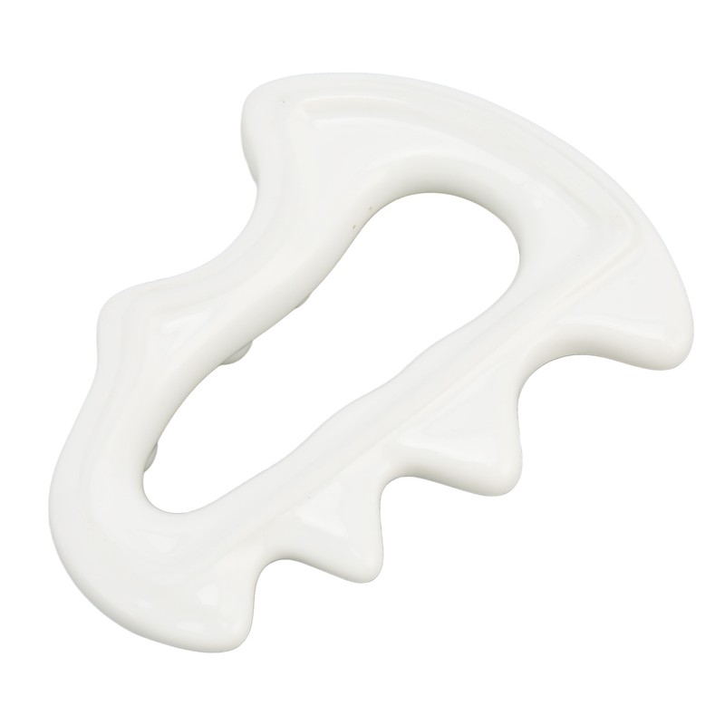 Body Face Ceramic Gua Sha Massager Static Free Eliminate Cellulite