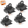 Bottom and Top Engine Mount Rubber Damper Kit Compatible with