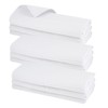 9x Tea Towel 100% Cotton Waffle Pique White