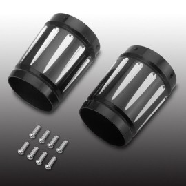 Unbranded Mufflers End Caps4" For Harley Touring Road King FLHR Street Electra Glide86-16