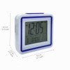 VISIONU English Talking Alarm Clock with Date, Day and Temperature,