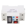 Over Under Voltage Protective Device Adjustable Auto Reset Protector 240V‑300V