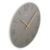 Hama Wall Clock, Engineered Wood, Gray, Standard