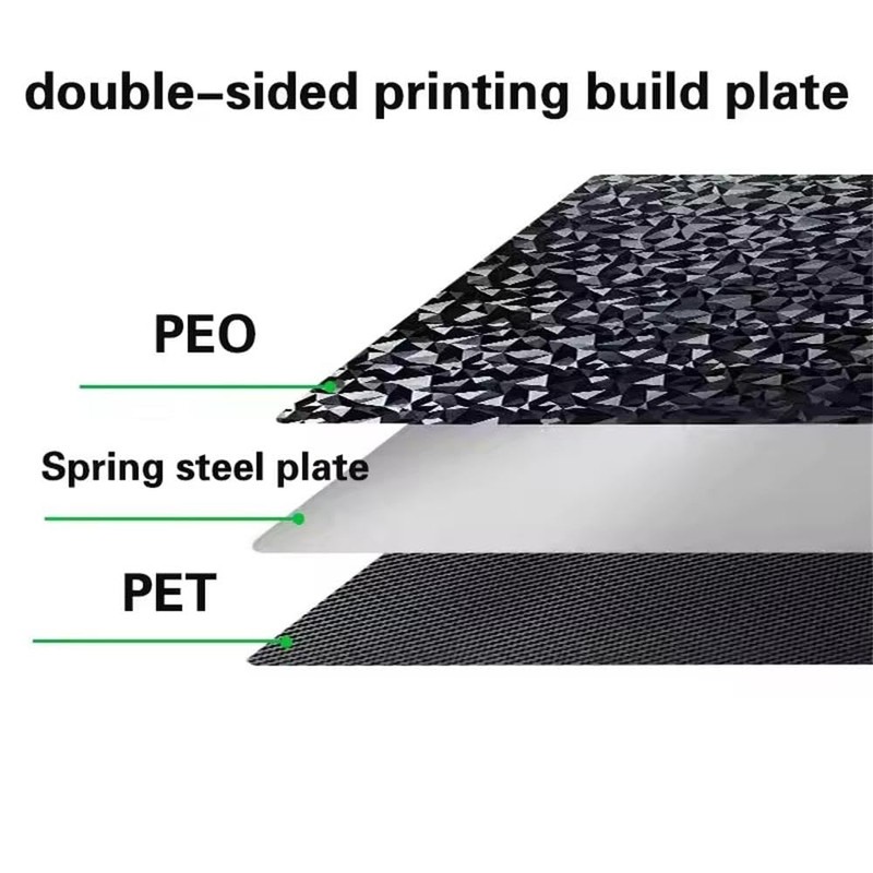 YUYUEMI 1pcs PEI Spring Steel for Bambu Lab H2C 3D