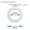 3 x E14 Screw Ring Diameter 27 mm Inner Hole