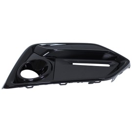 ApplianPar Front Driver and Passenger Side Fog Light Cover Bumper Trim for Honda Civic Hatchback 2020-2021