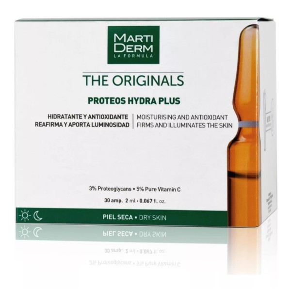 Martiderm Proteos Hydra Plus - 30 Ampolletas Tipo de piel Seca