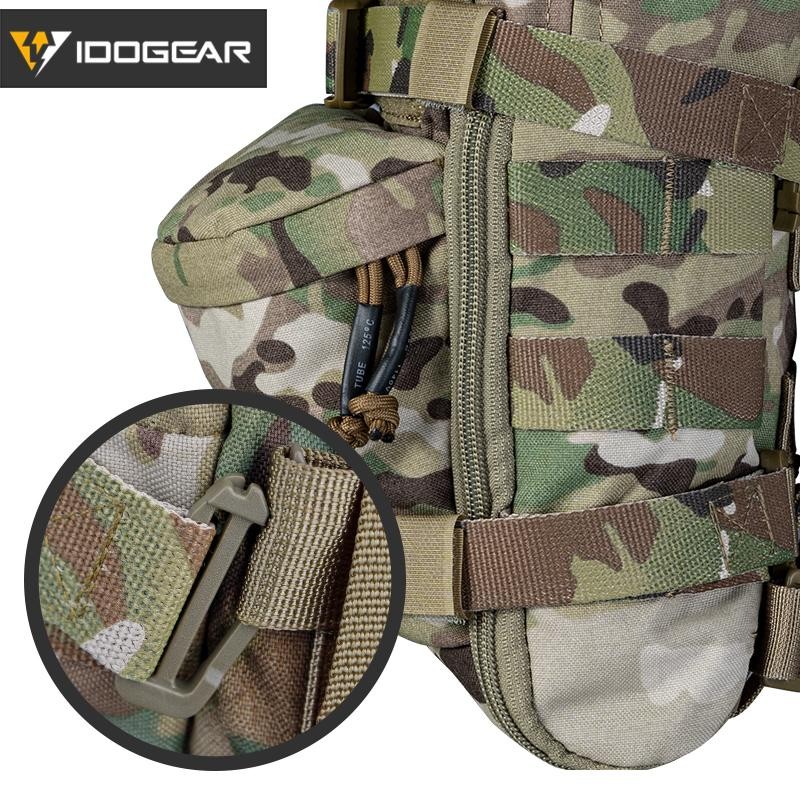 IDOGEAR Hydration Pack Hydration Backpack Molle Pouch Mini Hydration pouch
