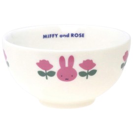 Dick Bruna 410141 Miffy Miffy Rice Bowl, Approx. 4.3 inches (11 cm), Pink Made in Japan