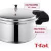 Tefal Olla Expres Presión 12 Litros Tfal Aluminio Válvula Segurida