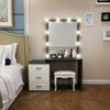 10 LED Dressing Table Makeup Lamp Bathroom Toilet Punch Free