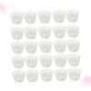 MAGICLULU 25pcs Hollow Out Cupcake Wrappers Elegant Lace Paper Baking