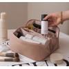 Large Capacity Cosmetic Bag Portable Travel Make Up Bag Waterproof