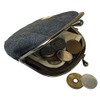 [Senitosuin] Nishijin Textile Gold Brocade Purse 3.5 Inch Round Wallet/Coin