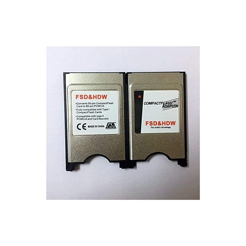 PCMCIA Compact Flash PC CF Adaptador de Lector de Tarjetas