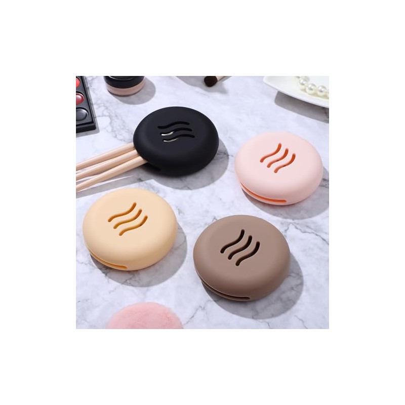 Soporte Ventilación para Esponjas de Maquillaje 2 Piezas de Silicona