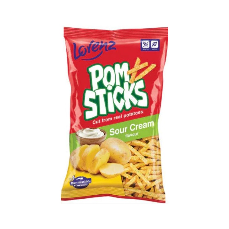 Generic Lorenz Pomsticks Sour Cream Party (4 Pack) - Light,