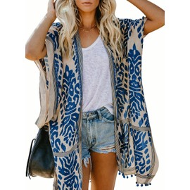Breezy Lane Kimonos for Women Beach Coverup Swimsuit Cover Up Bathing Suit Beachwear Summer Cardigans Travel Vacation Holiday