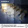 ALIDE G9 Led Bulbs 3W Dimmable 6000K Daylight White Replace