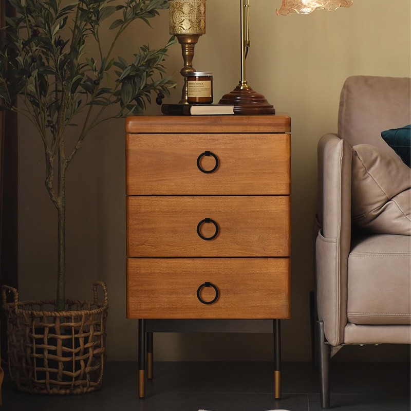 RZDEAL 8Pcs 2.0" x 1-7/8" Solid Brass Pulls for Dresser