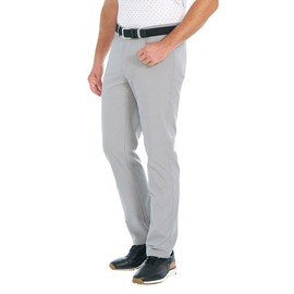 Greg Norman Men's Classic 5 Pocket 4-Way Stretch Pant (Gray, 34W x 32L)