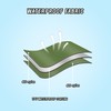 ONTYZZ Green Inflatable Air Seat Cushion Lightweight Inflatable Seat Stadium