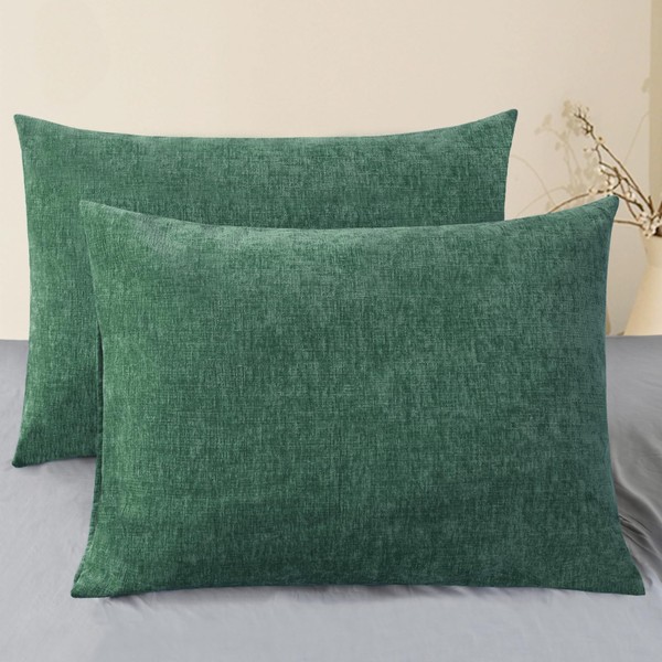 CaliTime Throw Pillow Covers Decorative 20 X 26 Inches Pack