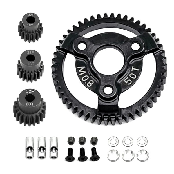 Unbranded 0.8M 32P Spur Gear 50T 16T 18T 20T For