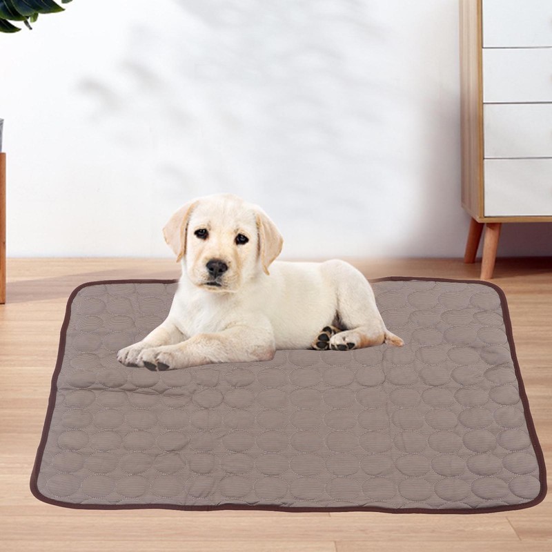 Pet Cooling Mat Breathable Folding Reusable Summer Self Cooling Cushion