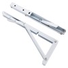 2 Pack 12 Inch Folding Shelf Brackets, OBYFGILY Heavy Duty