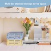 Ncrgb Folding Storage Basket, Small Stackable Folding Boxes, Storage Baskets