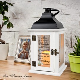 Memorial Lantern - Bereavement Sympathy Gifts for Loss of Mother Memorial Gifts for Loss of Mother Thoughtful Funeral Gifts for Loss of Mother Remembrance Gifts for Loss of Loved One