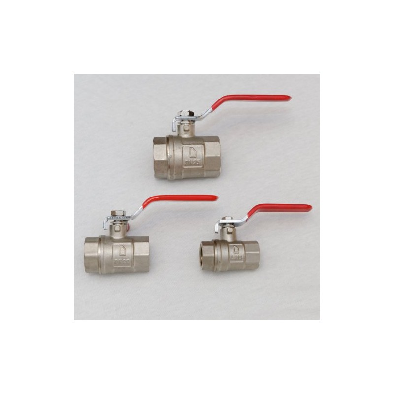 Ball Valve 1 Inch Internal Thread Made of Pressed Brass,