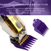 MUNSKT 10PCS Professional Hair Clipper Guards Combs, Replacement Spares Haircut