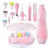 Lima De Uñas Bebe, 6 Cabeza Molienda Y 1 Cortauñas