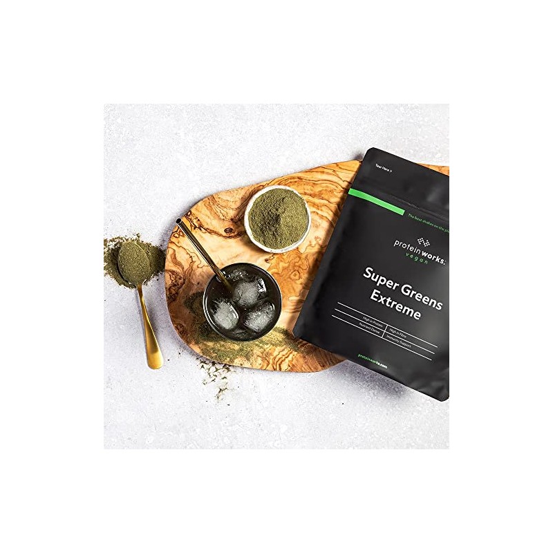 Protein Works Super Greens Extreme Powder | 20 Different Greens