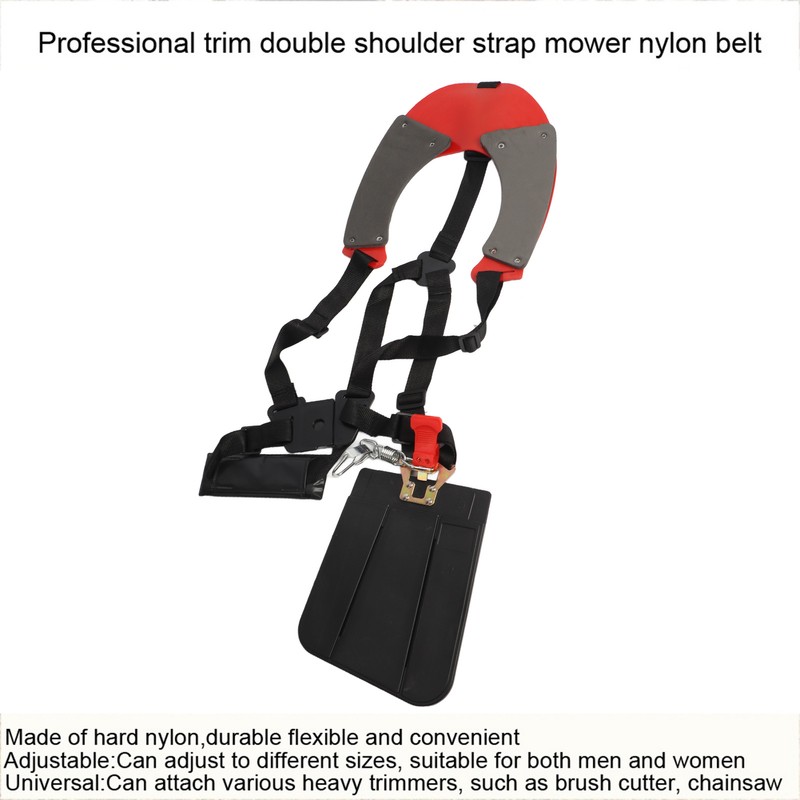 Professional Trimmer Double Shoulder Strap Mower Nylon Belt for Brush