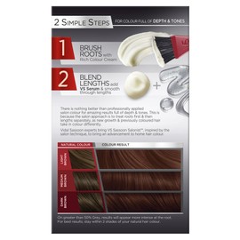 Vidal Sassoon Salonist 5/5 Medium Reddish Brown, Permanent Hair Colour