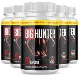 Big Hunter Capsules - Love, Lust and Passion - for Active Men - 60 Capsules 5x
