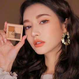 3CE 3CE Mini Multi Eye Color Palette (Extended) 3CE Eye Point Brush, FLAT CALL Flat Call / 쓰리씨이 3CE 미니 멀티 아이 컬러 팔레트 (증)3CE 아이 포인트 브러쉬, FLAT CALL 플랫 콜