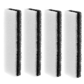 4PCS Cat Water Fountain Filters Compatible with WF020 Water Fountain Replacement Filters Pet Water Dispenser Filters 12x3x1.6cm